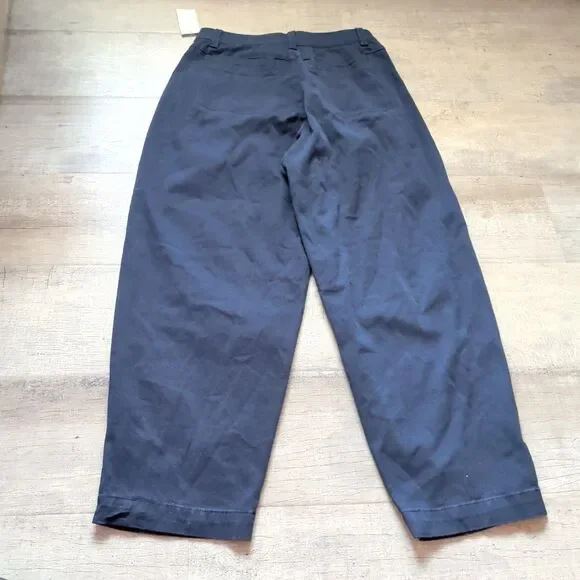 Democracy Ab"solution® Women's Skyrise Colored Trouser Pants Navy Blue Size 4 - Picture 8 of 8